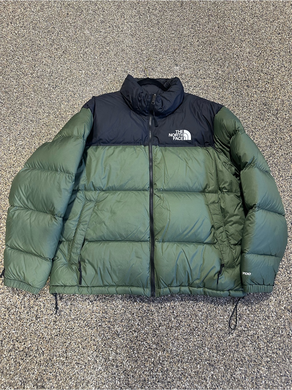 The North Face Men’s Puffer 700 Jacket - Olive Green & Black